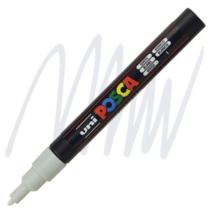 POSCA акрилен маркер PC-3M - Бял