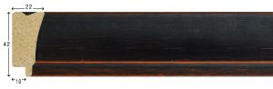 Frame moulding - №4208