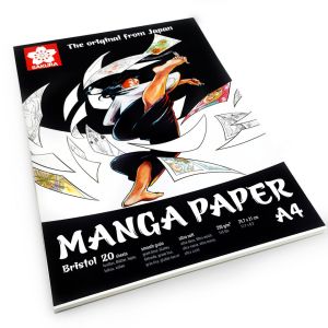 Manga sketchbook 20 sheets, format A5
