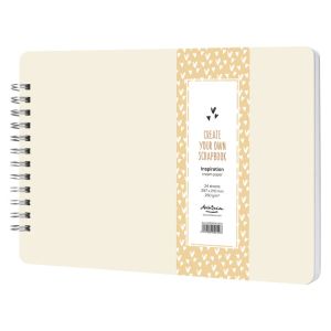 'Scrapbook Inspiration' Кремав картон 250g 24 листа, формат А4