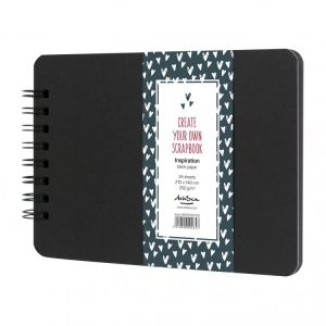 'Scrapbook Inspiration' Черен картон 250g 24 листа, формат A5