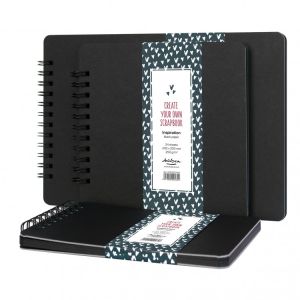 'Scrapbook Inspiration' Черен картон 250g 24 листа, формат A5