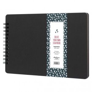 'Scrapbook Inspiration' Черен картон 250g 24 листа, формат A4
