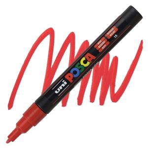 POSCA акрилен маркер PC-3M - Червен