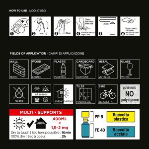 Acrylic Spray HQS 9010 - White MAT